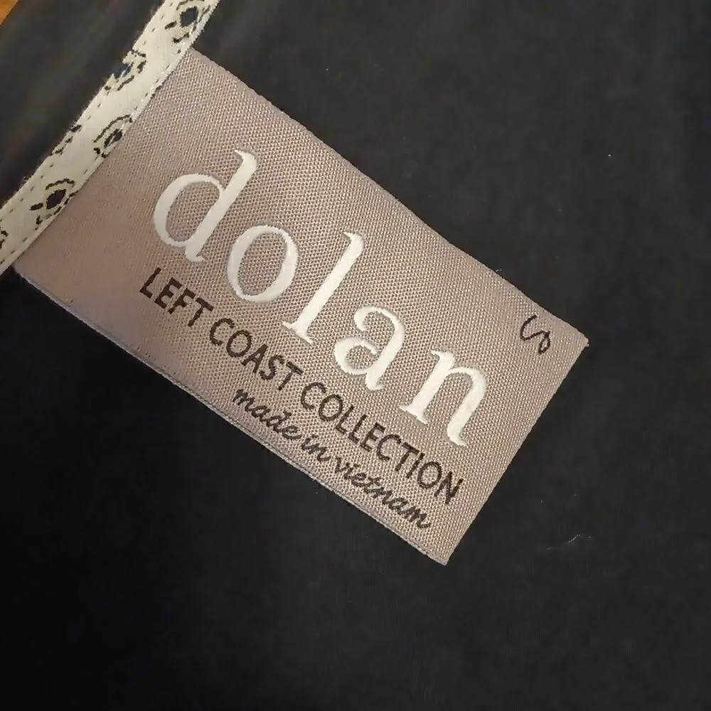 Dolan left coast Anthropologie Cupro Plunge tunic size S